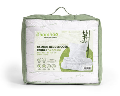 Bamboe beddengoed pakket - Vuodevaatteet