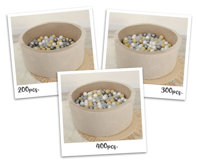 Pallomeri 90X40cm - 200 Palloa - Beige