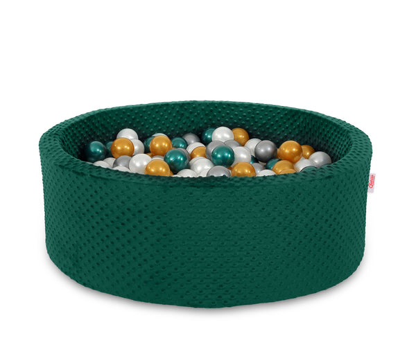Bobono - Pallomeri minky 30 cm 300 palloa pullonvihreä