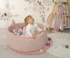 Bobono - Minky-pallomeri H-30 cm 300 palloa sumunsininen