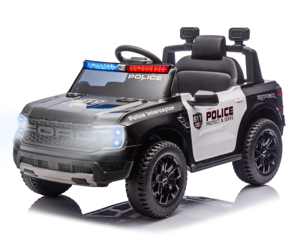 Milly Mally - Milly Mally akkukäyttöinen ajoneuvo Ford Ranger Police Black