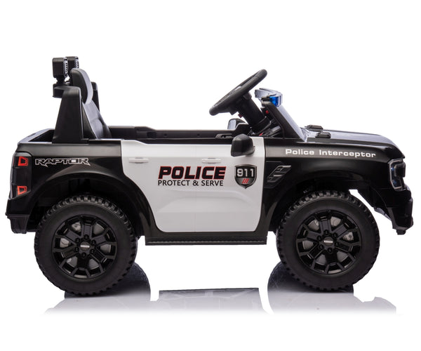 Milly Mally - Milly Mally akkukäyttöinen ajoneuvo Ford Ranger Police Black