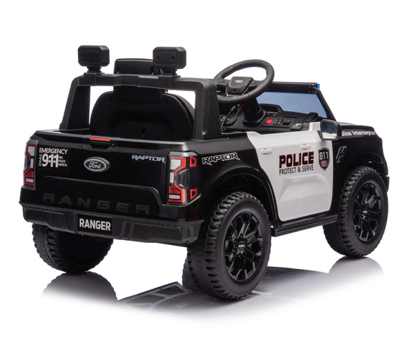 Milly Mally - Milly Mally akkukäyttöinen ajoneuvo Ford Ranger Police Black