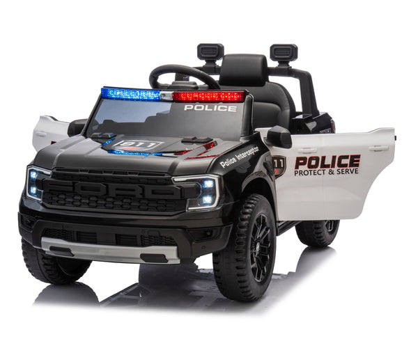 Milly Mally - Milly Mally akkukäyttöinen ajoneuvo Ford Ranger Police Black