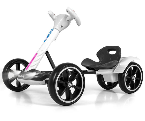 Milly Mally - Milly Mally akkukäyttöinen polkuauto Bolt valkoinen