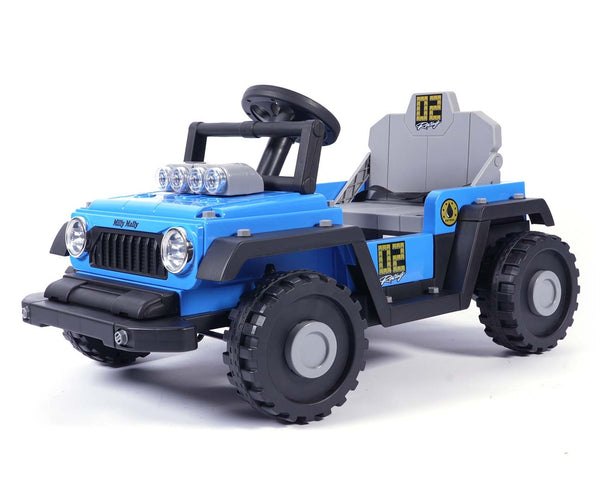 Milly Mally - Milly Mally Prime 2w1 akkukäyttöinen ajoneuvo sininen