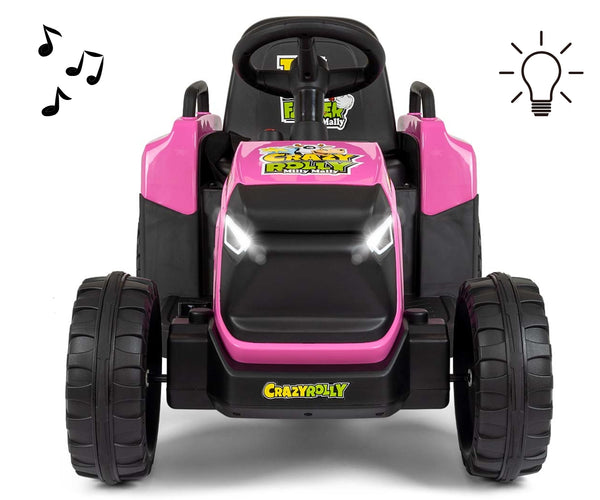Milly Mally - Milly Mally akkukäyttöinen ajoneuvo Rolly Pink