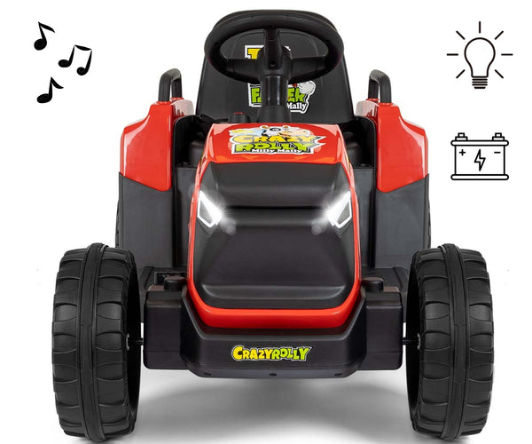 Milly Mally - Milly Mally akkukäyttöinen ajoneuvo Rolly Red