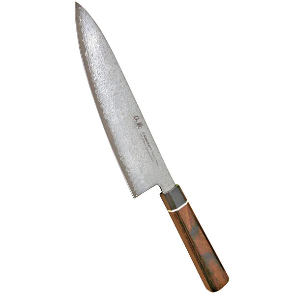 Suncraft Senzo Damascus Black Kokkiveitsi, 20 cm