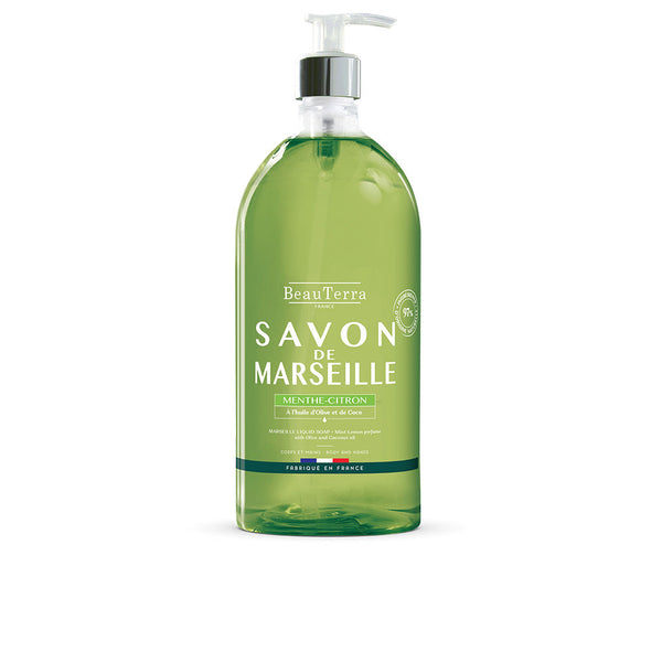Beauterra Marseille minttu-sitruuna saippua 1000 ml | Vuodevaatteet.fi