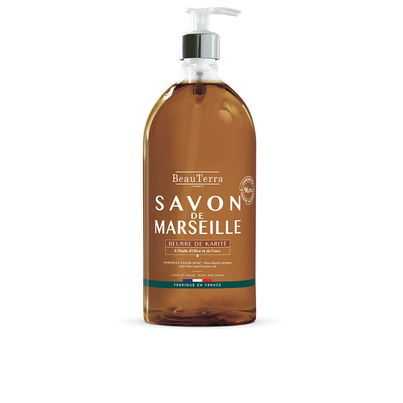 Beauterra Marseille shea-saippua 1000 ml | Vuodevaatteet.fi