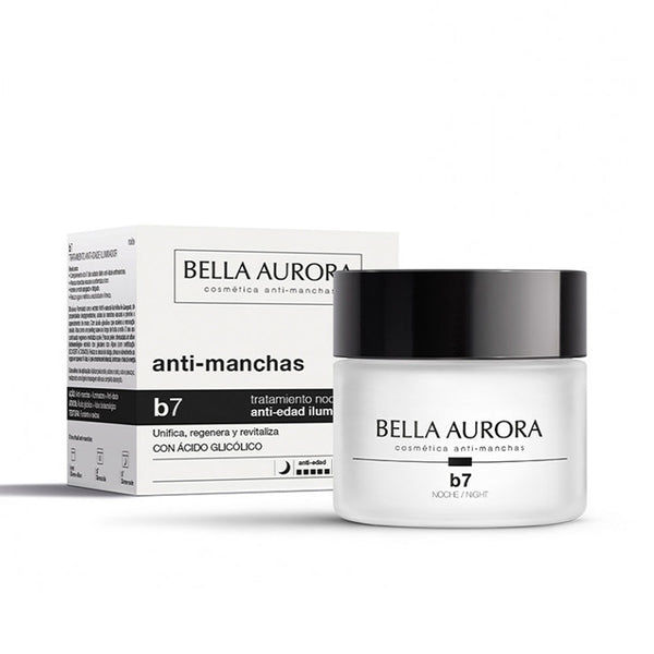 Bella Aurora B7 antimanchas regeneroiva kirkastava yövoide 50 ml | Vuodevaatteet.fi