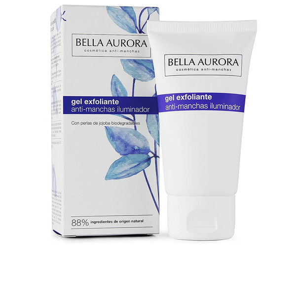 Bella Aurora Gel exfoliante anti-manchas entsymaattinen kuorinta 75 ml | Vuodevaatteet.fi