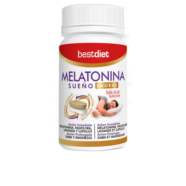 Best Diet Double action melatonin 8 tuntia 30 kapselia | Vuodevaatteet.fi