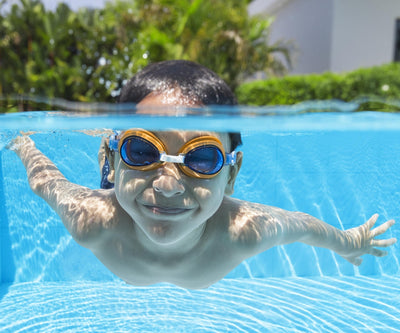 Silikoniset Uintilasit Sininen