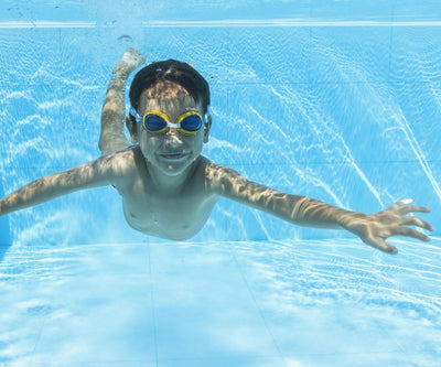 Silikoniset Uintilasit Sininen