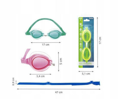 Vihreät Aqua Burst Uimalasit Polykarbonaattia