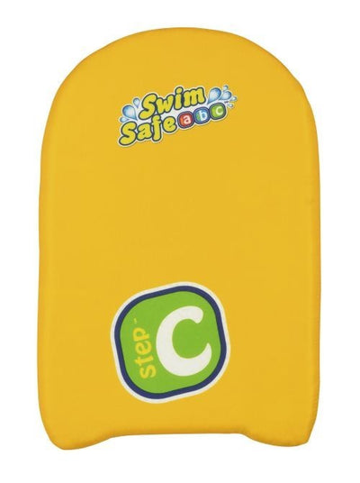 Bestway Swim Safe -uimapatja, mitat 17 x 124,3 cm x 30 cm, väri: sininen. Kuvassa uimapatja vedessä.