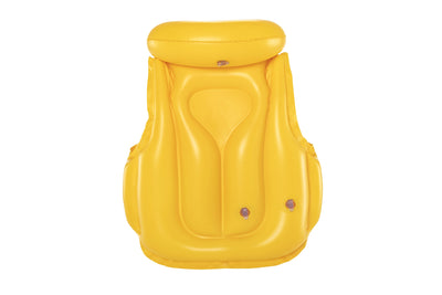 Bestway Swim Safe Step C -uimapatja, koko 51cm x 46cm. Uimapatja on tarkoitettu lapsen uinnin opetteluun ja turvalliseen uintiin. Värikkäässä uimapatjassa on kaksi ilmataskua ja turvallinen solki kiinnitystä varten.