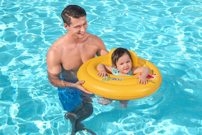 Bestway Swim Safe Step A - 69 cm -kokoisen uimaopetusrenkaan istuin.