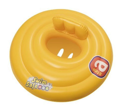 Bestway Swim Safe -kolmirengasinen vauvanistuin, halkaisija 69 cm, väri sininen.