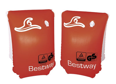 Bestway 32105 - 10 x 62,5 cm x 15 cm -kokoiset Safe 2 Swim -premium-uimaharjoittelijat. Uimaharjoittelijat ovat siniset ja niissä on turvallinen ja kestävä rakenne.