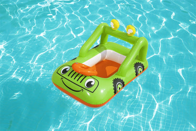 Bestway 34169 -lauta-auto 92cm x 61cm, sopii hyvin lasten leikkeihin rannalla tai uima-altaassa.