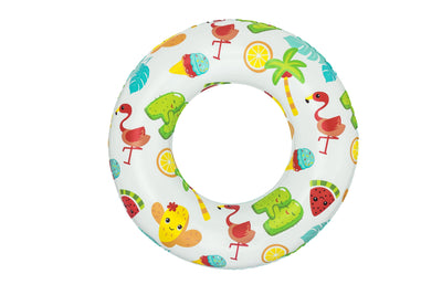 Pinkki flamingo-uimarengas, halkaisijaltaan 61 cm.