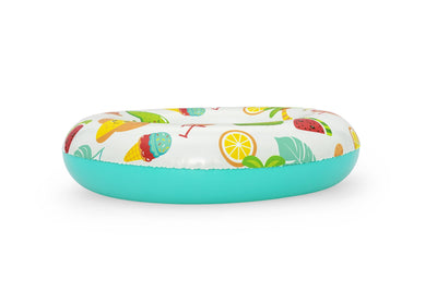 Bestway 36014 -kelluttava flamingo uima-altaaseen, halkaisija 61 cm. Vaaleanpunainen flamingo-muotoinen kelluke, sopii lapsille ja aikuisille uima-altaaseen tai rannalle. Helppo puhallettava ja kestävä materiaali.