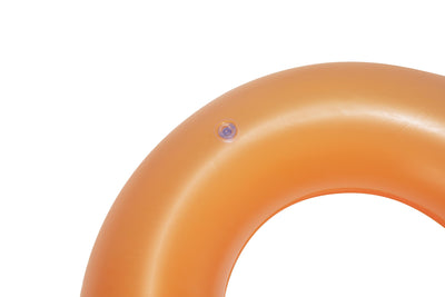 Vihreä, 91 cm halkaisijaltaan oleva Bestway 36025 -uimarengas.