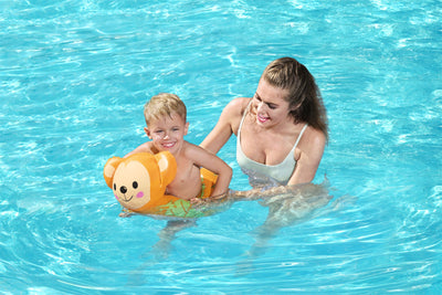 Lasten Uimarengas PVC Materiaali, Apina 57cm x 51cm