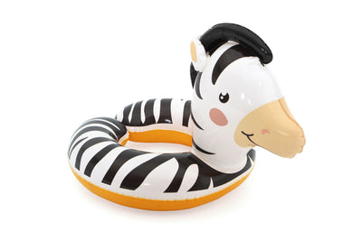 Bestway 36112-kolko uimaan zebrakuviolla, mitat 45cm x 51cm.