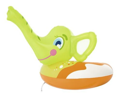 Bestway 36116 Elephant Spray -rengas, mitat 27 cm x 24,69 cm x 61 cm.harmaa ja vaaleanpunainen.