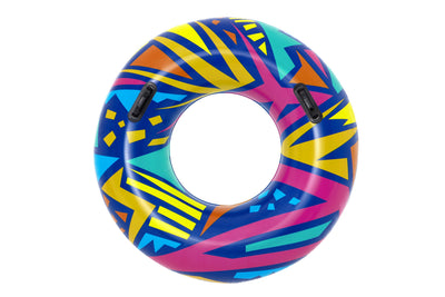 Bestway 36228 -uima-allas, väri disco dark, halkaisija 107 cm, kahvoilla.