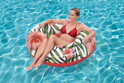 Bestway 36237 -kukkauintiallas, halkaisija 107cm, väri vaaleanpunainen.