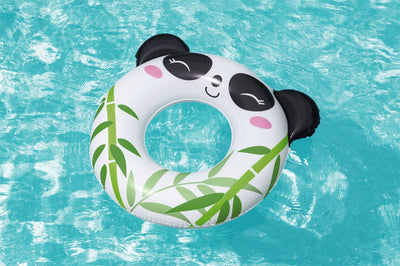 Bestway 36351 -pandauintirengas, mitat 79cm x 85cm, mustavalkoisena.
