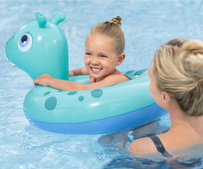 Lasten Hippo-uimarengas, 64cm x 60cm PVC
