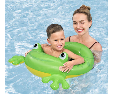 Lasten sammakonmuotoinen uimakelluke, PVC, 73.5cm x 66cm