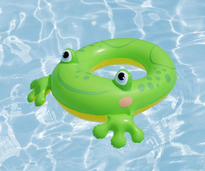 Lasten sammakonmuotoinen uimakelluke, PVC, 73.5cm x 66cm