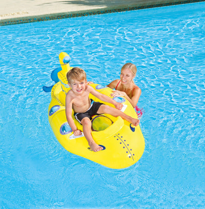 Bestway 41098 - 65 x 34 x 165 cm - 86 cm - kelta-musta, kahdelle hengelle tarkoitettu sukellusvene.