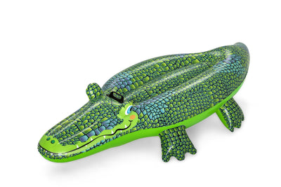 Dmuchańy krokodyl do pływania z uchwytem, koko 152cm x 71cm.