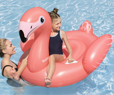 Puhallettava Flamingo Uimalelu 1,38m x 1,07m PVC-materiaalia