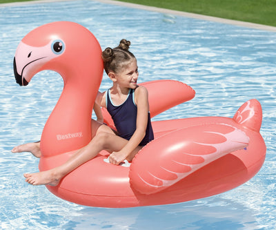 Puhallettava Flamingo Uimalelu 1,38m x 1,07m PVC-materiaalia