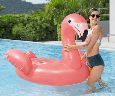 Ilmalla Täytettävä Flamingo Uimalelu 168cm x 120cm