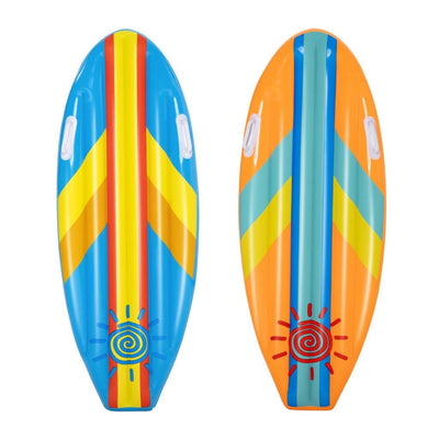 Sininen Bestway 42046 -dmuchana deska do pływania, mitat 114cm x 46cm.