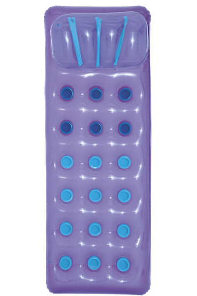 Bestway 43015 -dmuchany rantapatja, mitat 188cm x 71cm, violetti.