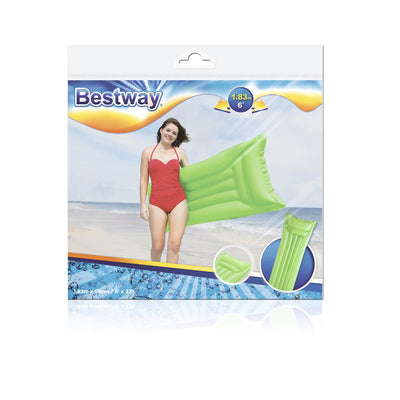 Bestway 44007 -merkkinen vihreä ilmapatja, mitat 183cm x 69cm.