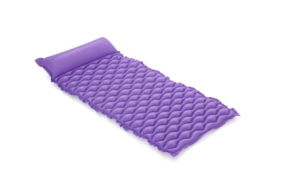 Bestway 44020 -dmuchany matras rantakäyttöön, käärittävä, violetti, koko 213cm x 86cm.