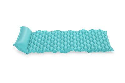 Vihreä, 213 cm x 86 cm kokoisin Bestway-dmuchtany ilmatäytteinen rantapatja.
