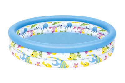 Bestway 51009 -dmuchany rafa koralowa uima-allas, mitat 122 x 25 cm.